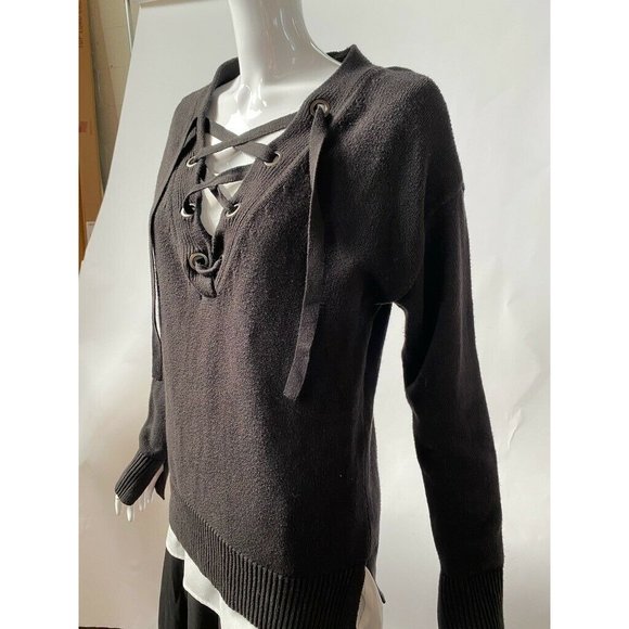 Simply Vera Vera Wang Womens Pullover Sweater Mult - Picture 6 of 12